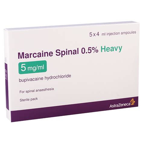 Marcain® Spinal Tung